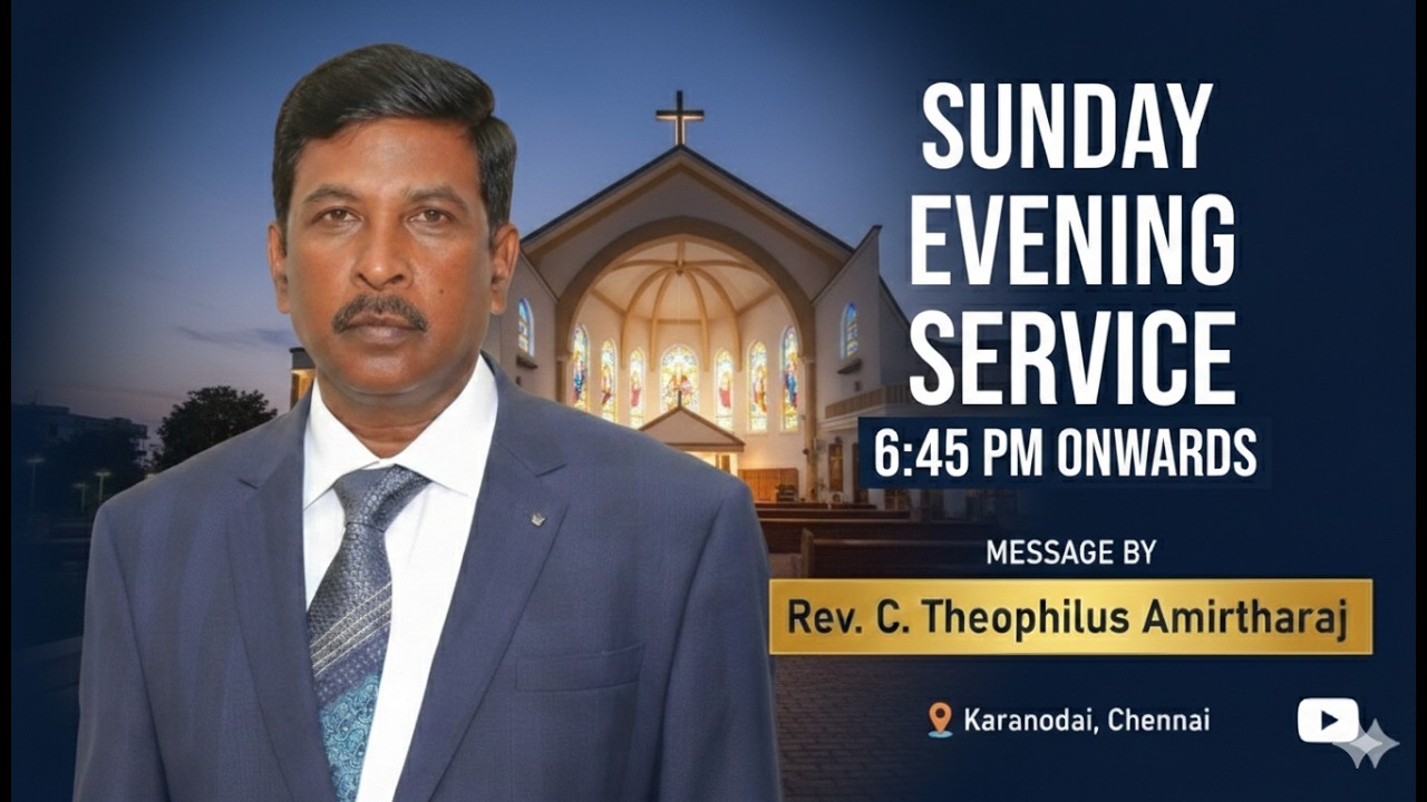 SUNDAY SERVICE - 02 (22-02-2026)​​ | THEOPHILUS AMIRTHARAJ | ALC CHENNAI