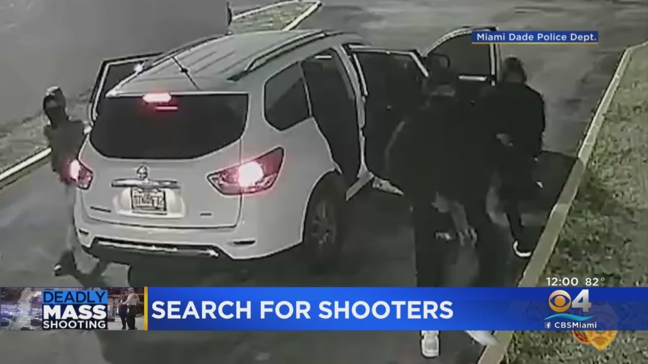 Miami-Dade Police Release Video Of Gunmen In Banquet Hall Shooting