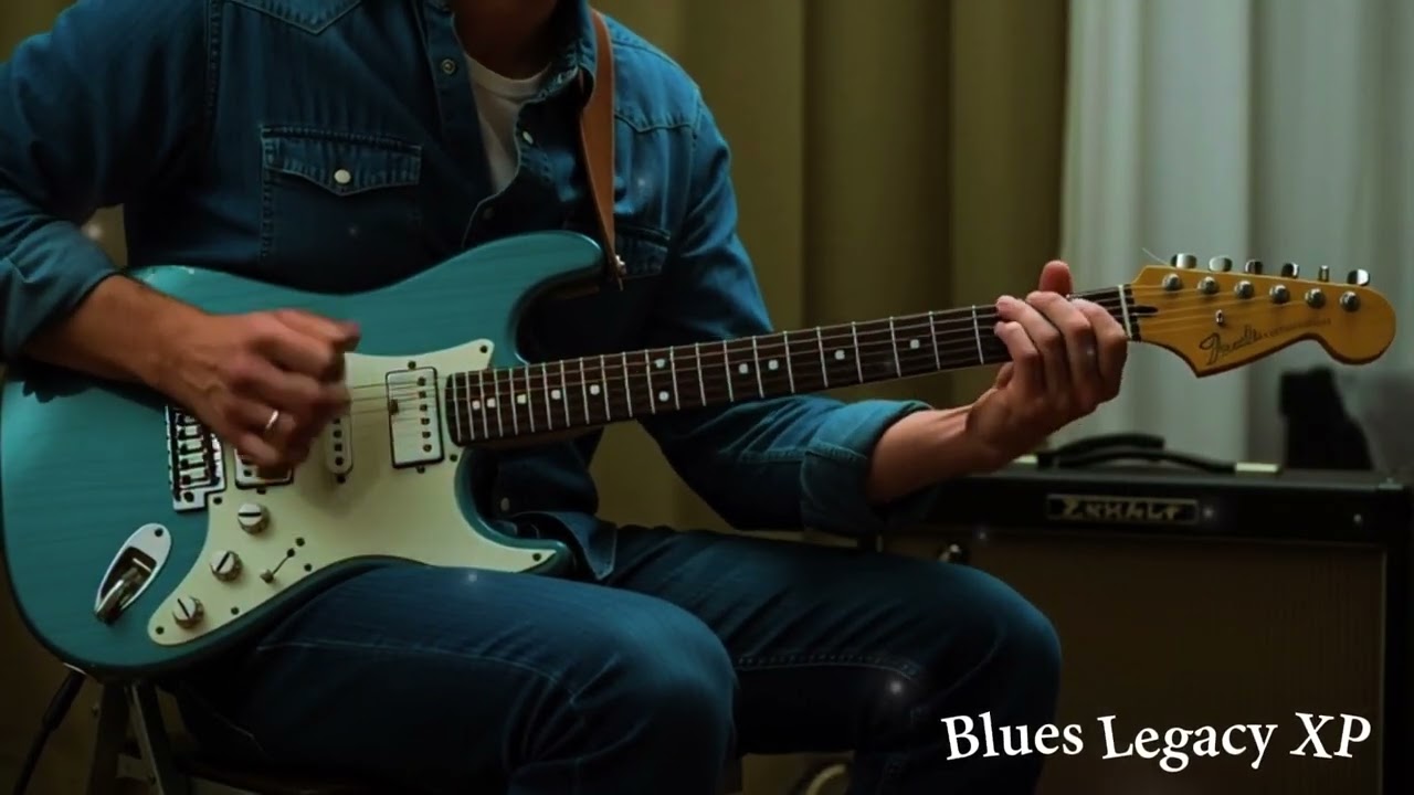Soul of the Blues Nights – Emotional Guitar Vibes Inspired by Eric Clapton, Muddy Waters