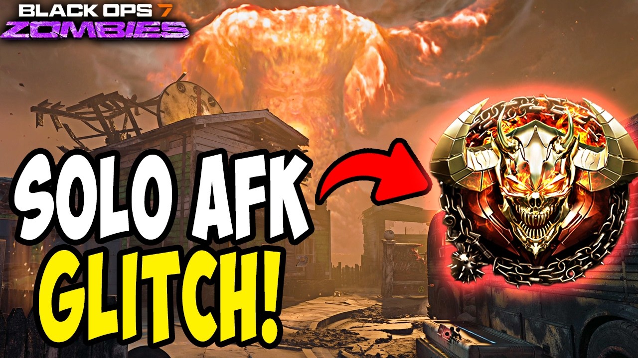NEW SOLO *AFK* Glitch In Paradox Junction BO7 Zombies (Patched Soon!)