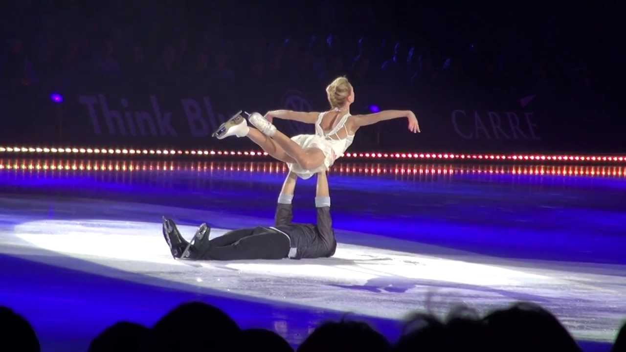 Tatiana Volosozhar & Maxim Trankov Art on Ice 2014 with Khatia Buniatishvili