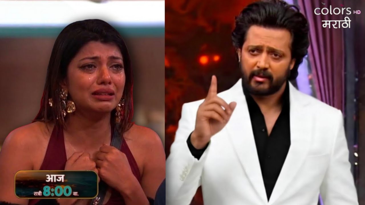 Bigg Boss Marathi 6: OMG! Riteish Deshmukh Takes Sanskruti’s Class | She Cries in Front of Everyone