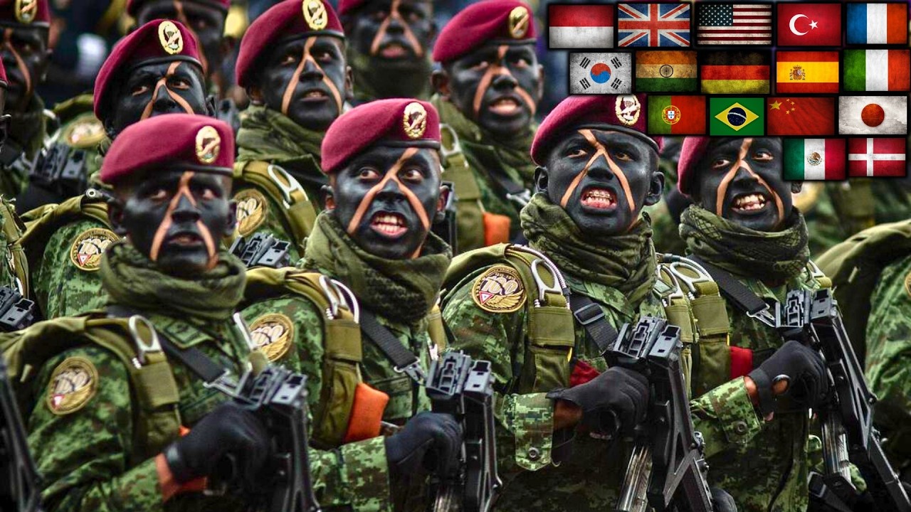 50 Most Powerful Militaries In The World | 2025