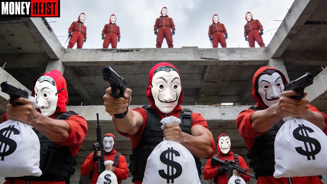 PARKOUR VS MONEY HEIST! 6 | BAD GUYS: NO ESCAPE, Surrounded With No Escape (BELLA CIAO) Epic POV