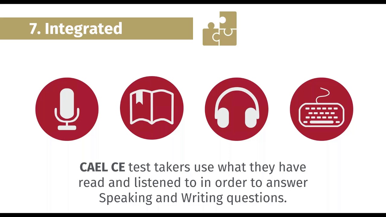 Overview of CAEL CE (Canadian Academic English Language Computer Edition)