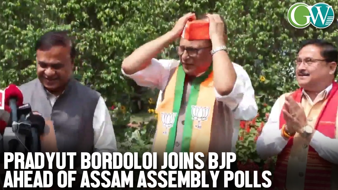 ASSAM ELECTION 2026: DAYS AFTER QUITTING CONGRESS PRADYUT BORDOLOI JOINS BJP