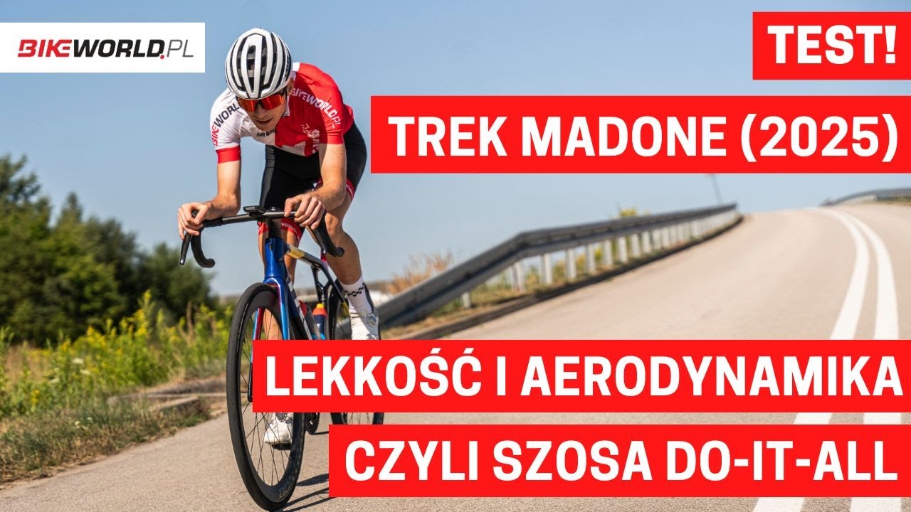 Test: Trek Madone SLR 7 (2025) - lekkość i aero, czyli jak nowa szosa do-it-all skasowała Emondę!