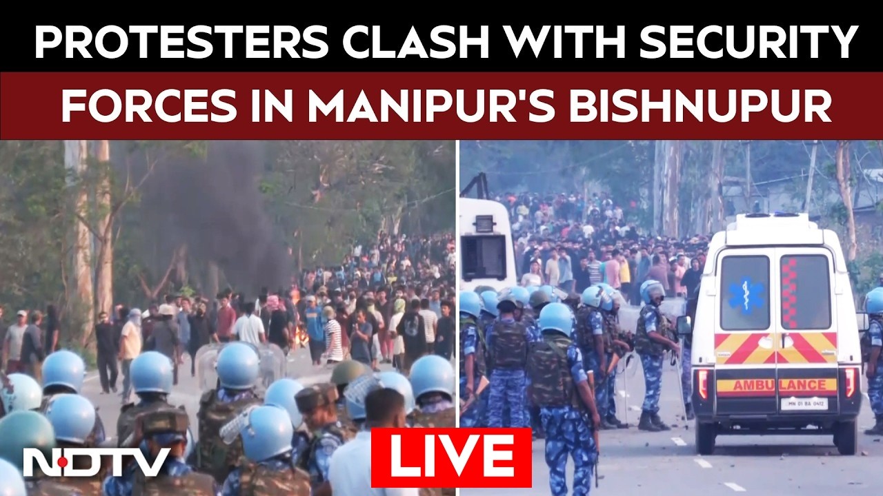 Manipur Violence LIVE | Manipur Protests LIVE | Clashes In Manipur | Protests Clash With Police
