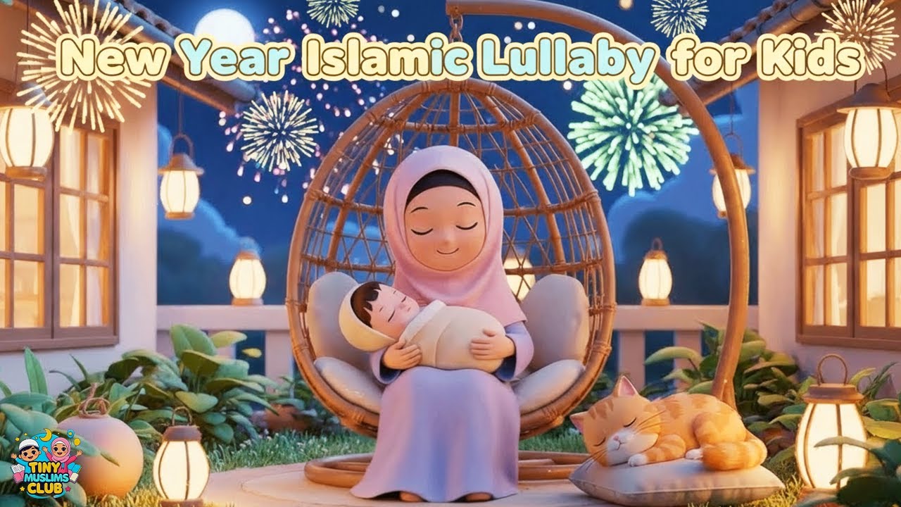 New Year Islamic Lullaby 🌙 Worldwide Muslim Families | Peaceful Bedtime Lullaby | Tiny Muslims Club