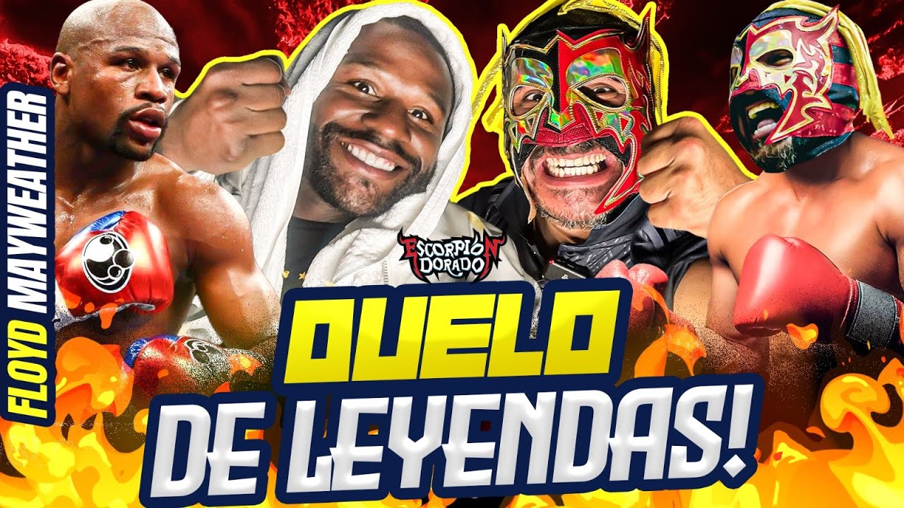 Floyd Mayweather & Escorpión Dorado #AlVolante de poder a poder! En un tiro se ve todo