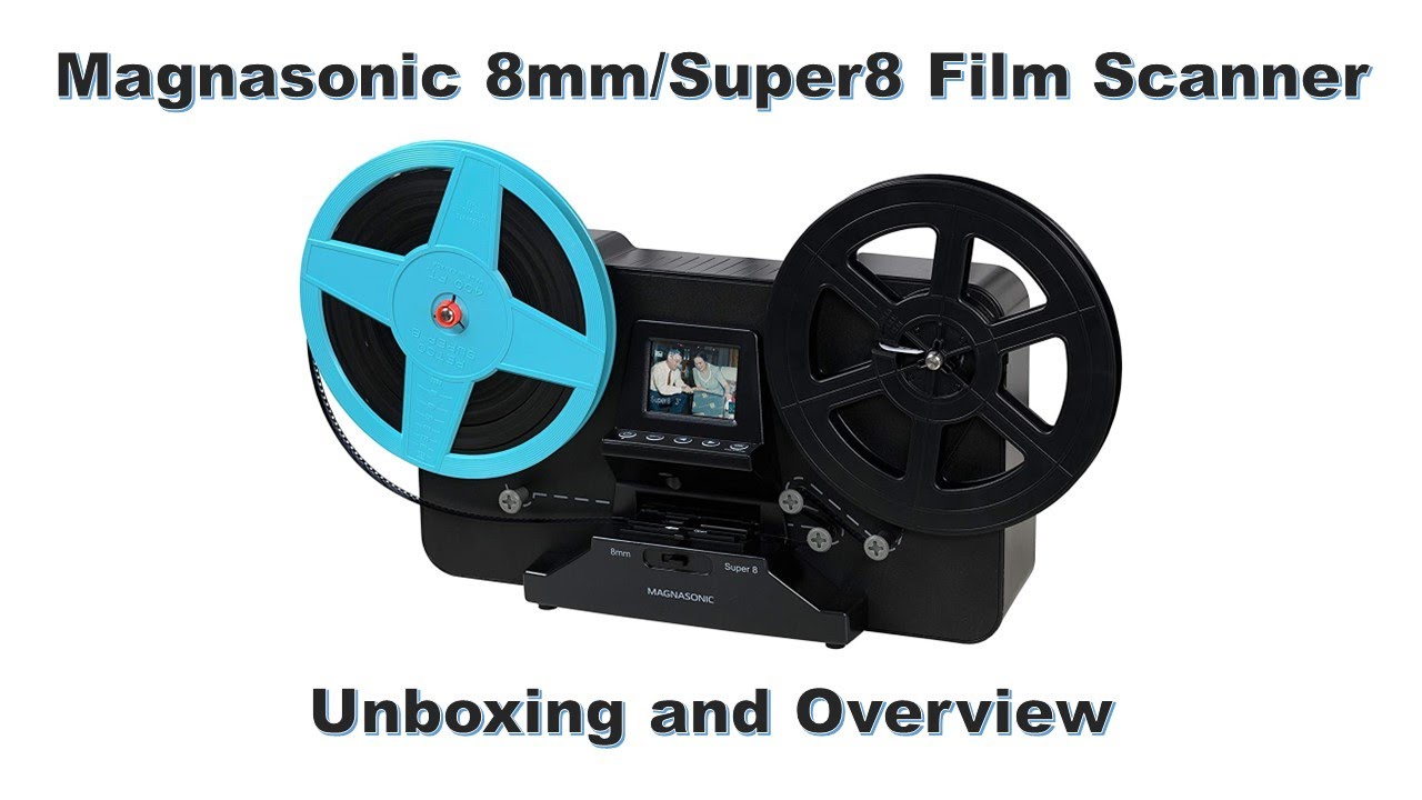 Обзор и распаковка сканера кинопленки Magnasonic 8mm/Super 8 | Лучше ли он, чем Kodak Reelz?