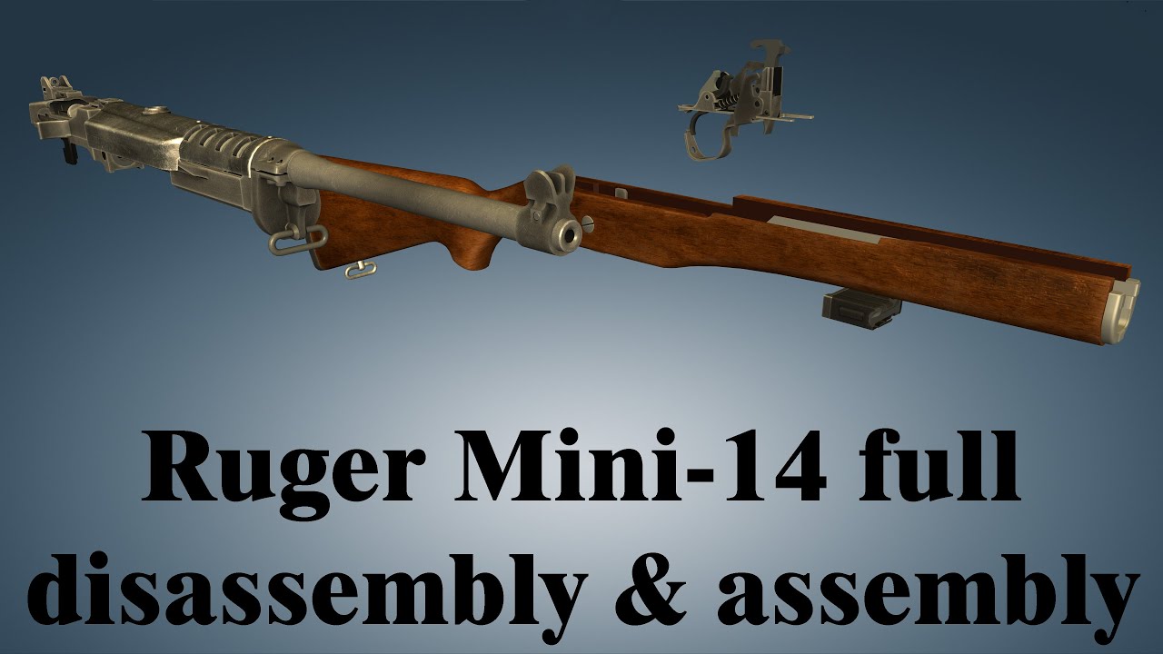 Ruger Mini-14: full disassembly & assembly | World of Guns