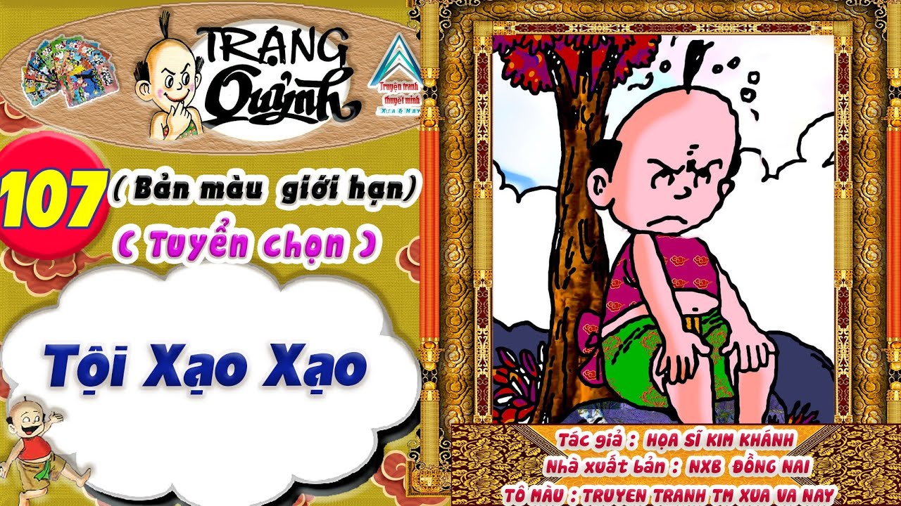 Trạng Quỷnh I Tập 107 I Bản màu giới hạn tuyển chọn: Tội xạo xạo @Truyen tranh TM xua va nay