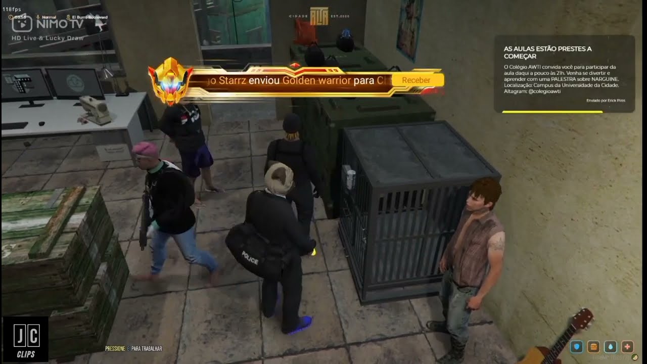 DOGAO (Xernobyl) TROLLOU OS VERDES E OS ROXOS, TROCOU OS GORDAO DE FAVELA KKKKK - GTA RP CIDADE ALTA