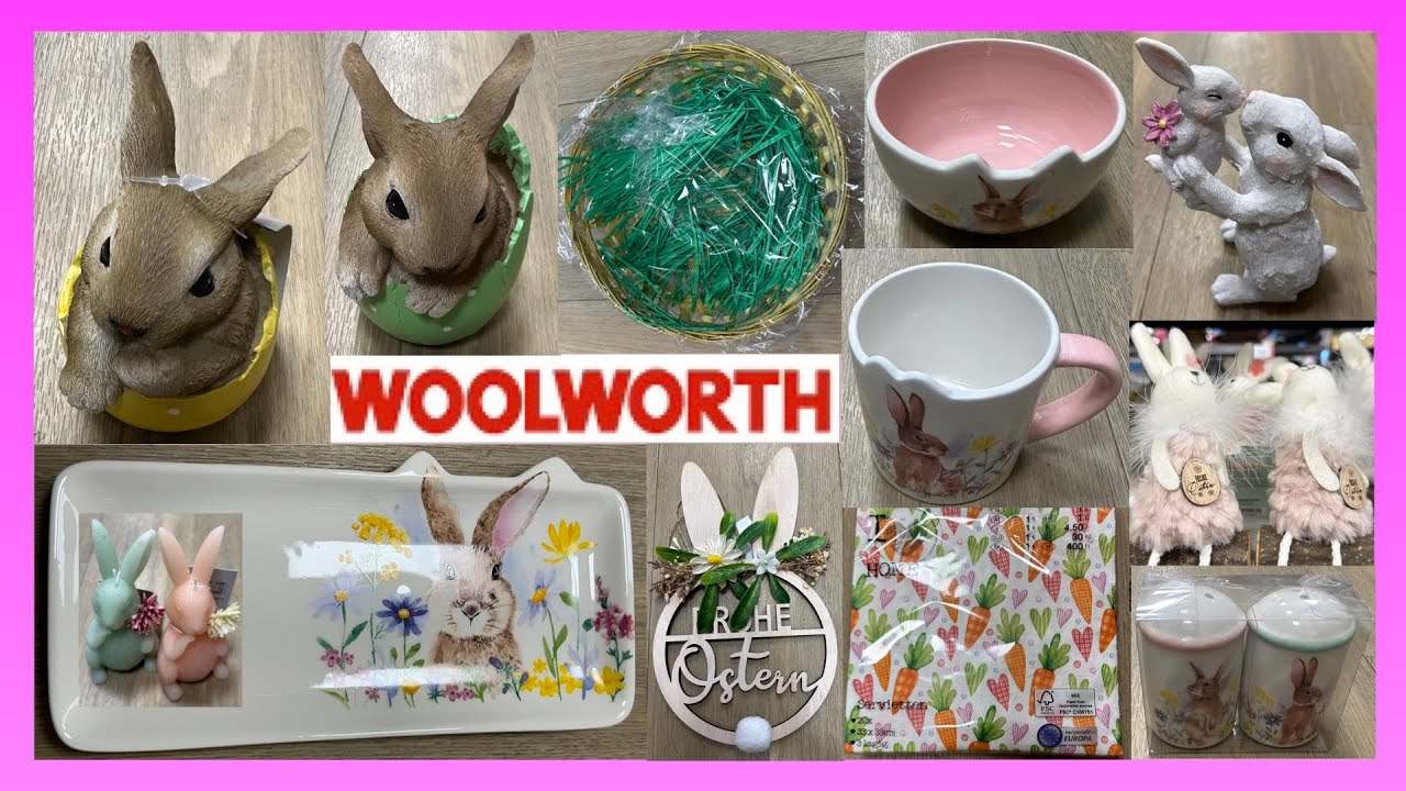 WOOLWORTH 🐇🐰OSTERDEKO 2025🐣🐣