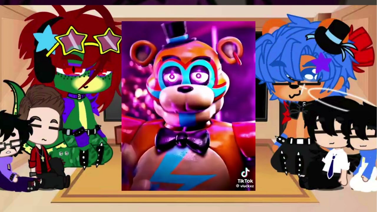 Fandoms react to each other |Part 1/3| Fnaf SB| {Monteddy}