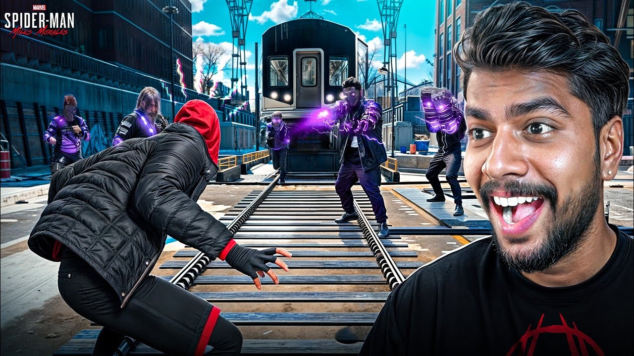 SAVING NEW YORK TRAIN SERVICE 🚆!! Spiderman Miles Morales (Part 2)