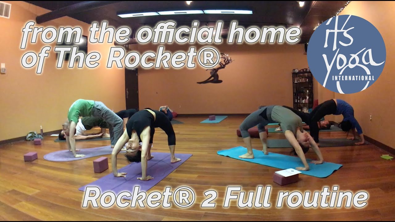 Rocket® 2 class, led by Marie Russel. With focus on backbends and spinal lengthening.
