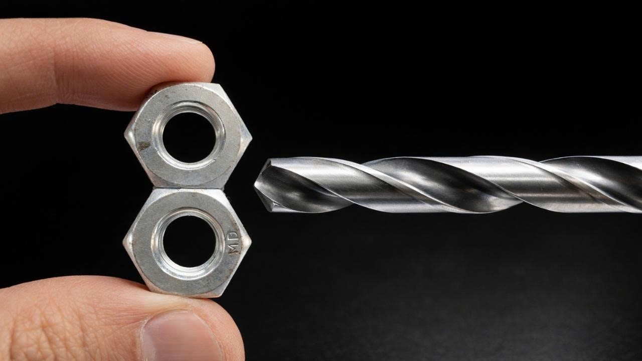 Secret from a 60-Year-Old Craftsman! Best Way to Sharpen a Drill Bit in Just 2 Minutes
