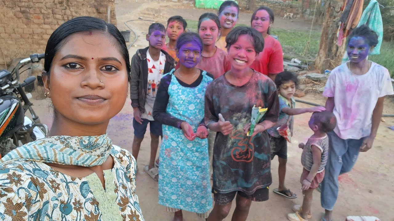 होली vlog 2026 @JHVlogMaahi 