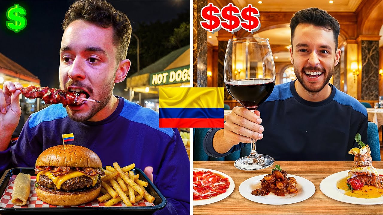 COMIDA CALLEJERA VS RESTAURANTE DE LUJO EN COLOMBIA&nbsp;-&nbsp;TheGrefg