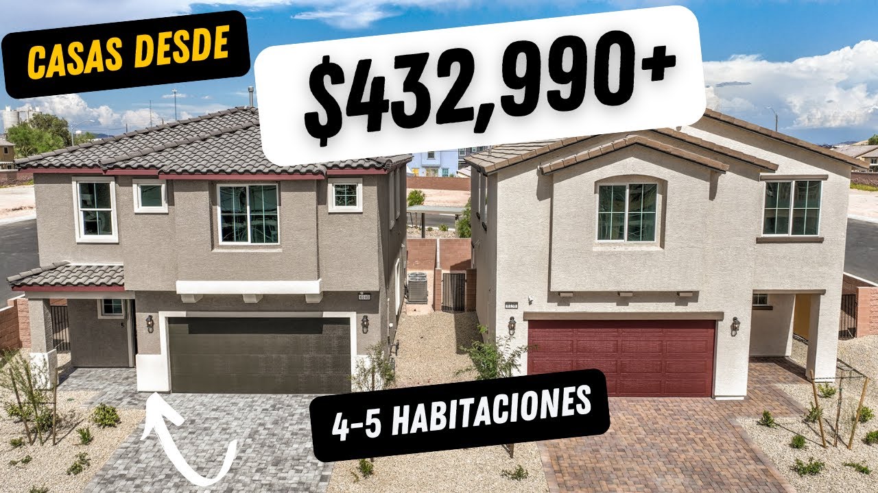 Casas en Azure Falls: Planos 2429 y 2654 en North Las Vegas | Mercado Inmobiliario de Las Vegas