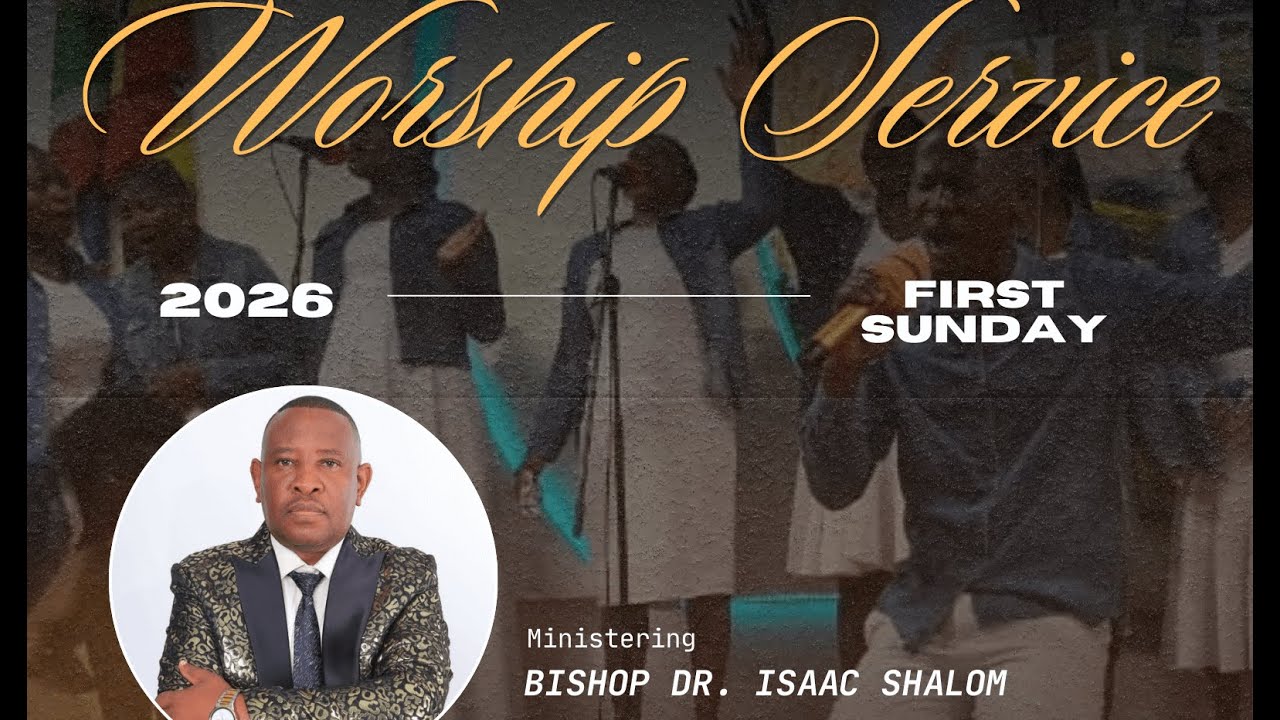 SUNDAY SERVICE with BISHOP DR. ISAAC SHALOM 04-01-2026