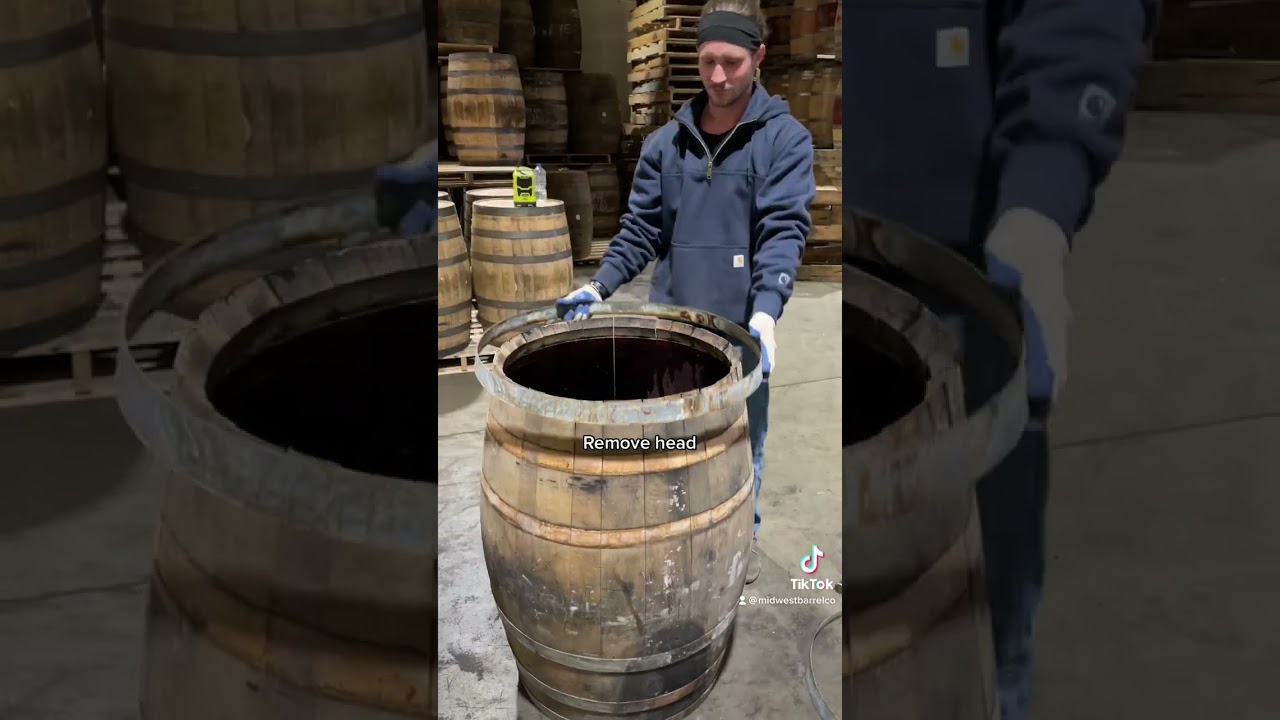 How to remove the head of a barrel