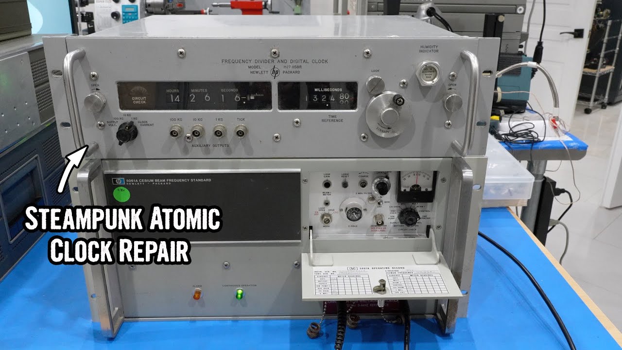 HP 115BR Divider and Clock - Part 2: Repair