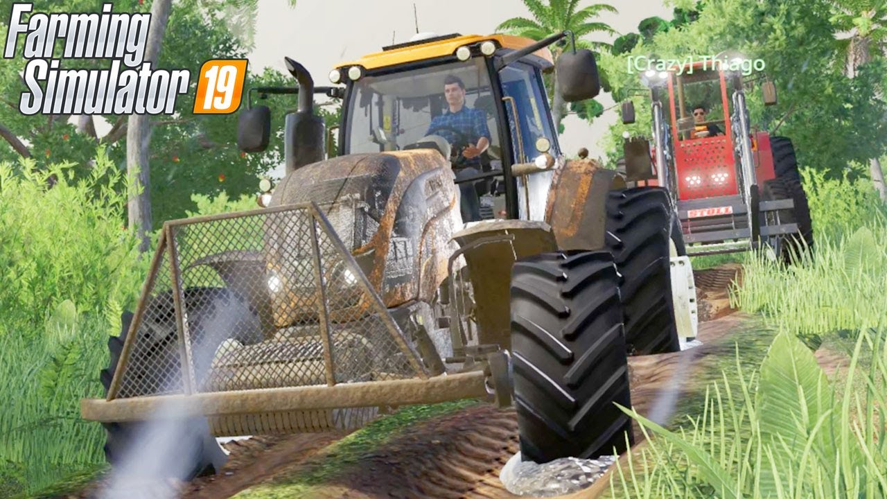 TEMPESTADE DE CHUVA FORTE NA FAZENDA | Farming Simulator 19 | Sul do Brasil - Episódio 38