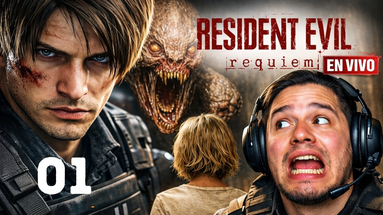 El NUEVO RESIDENT EVIL 9 REQUIEM es una LOCURA 💀 CAMPAÑA EN VIVO | PT 1
