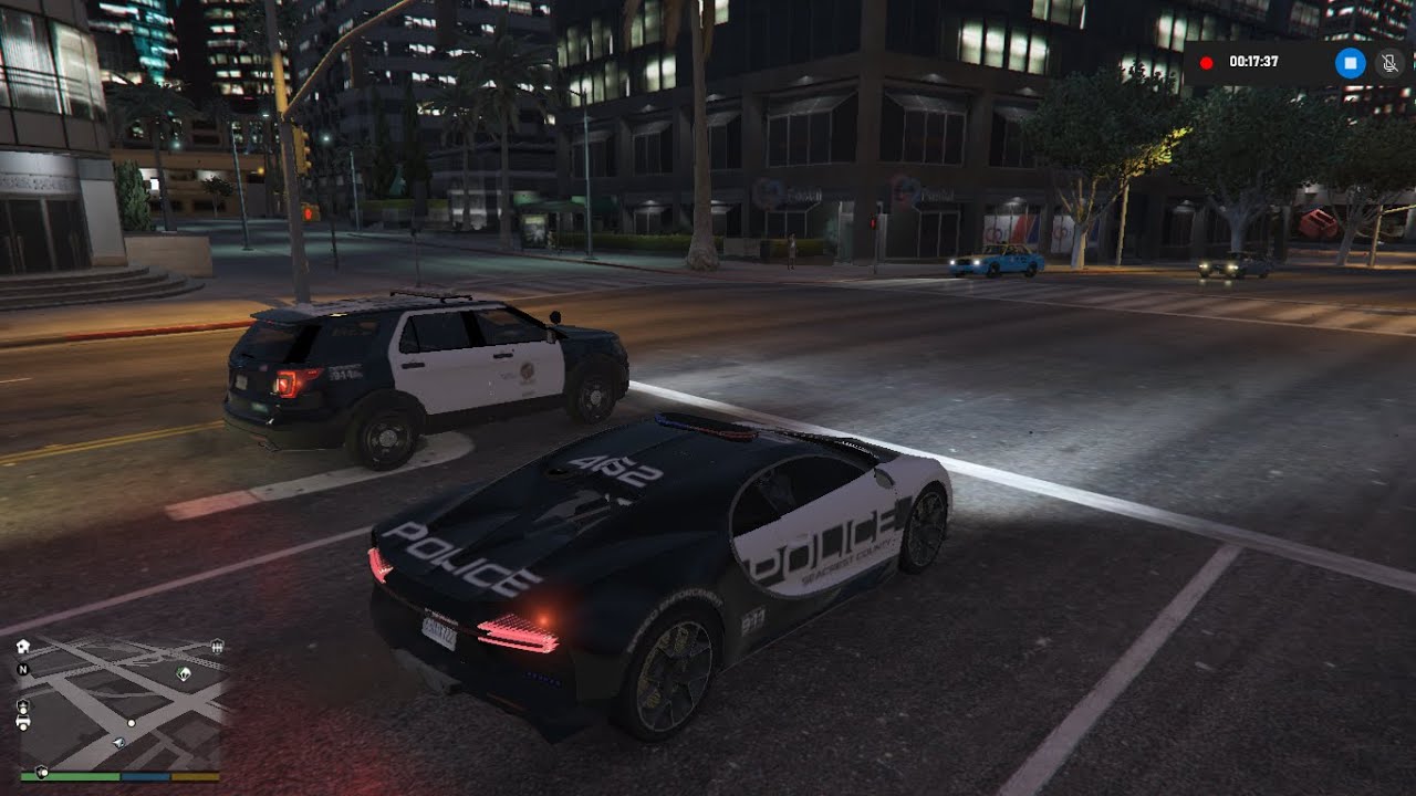 LSPDFR MOD #6 | GTA 5 | Bugatti Chiron patrol