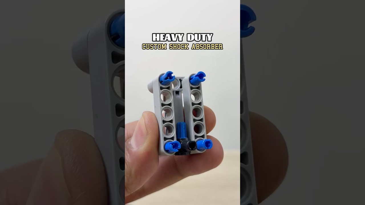 Heavy Duty Custom Shock Absorber #lego #legotechnic #legomoc #mechanical