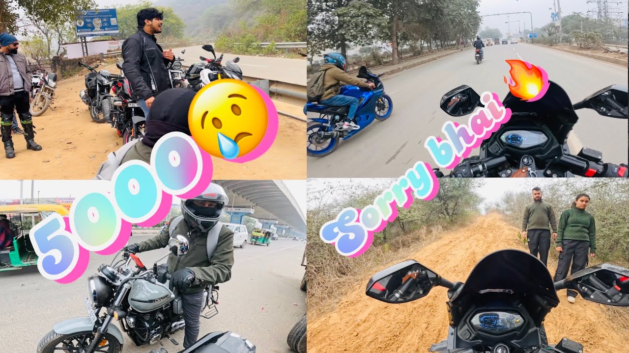 R15 VS Ns 200 vs 220f pulsar drag race on road 🔥