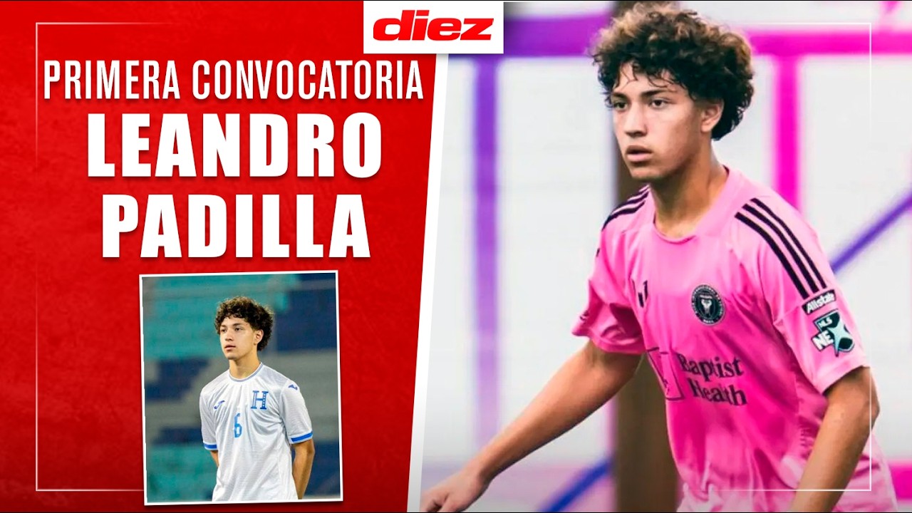 Leandro Padilla reacciona a su primera convocatoria a la Selección de Honduras
