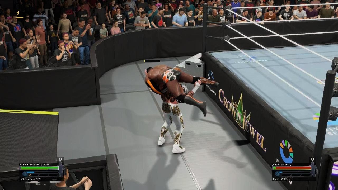 WWE 2K25- AXE VS. MARIO