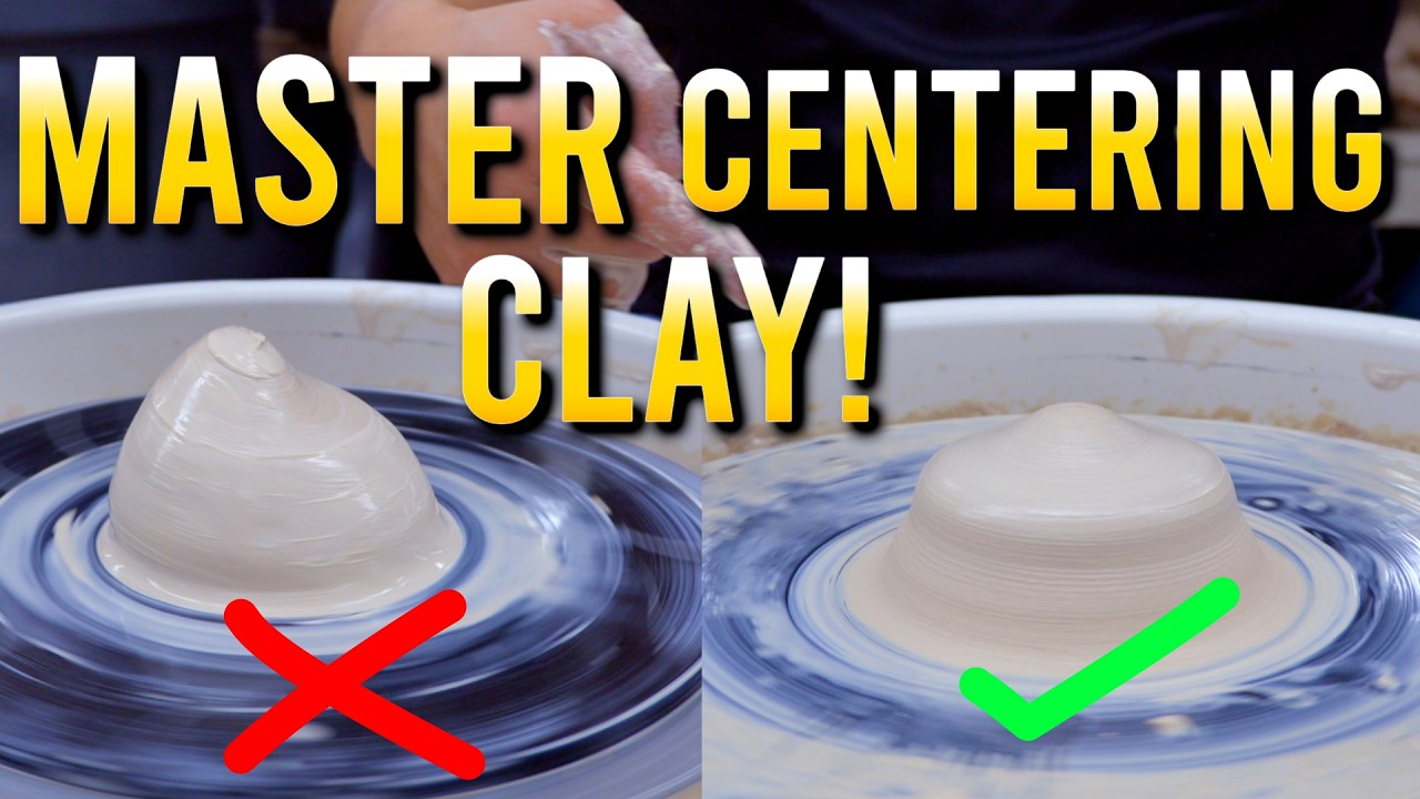 8 Centering Tips I Wish I Knew Earlier - Pottery Wheel Throwing for Beginners