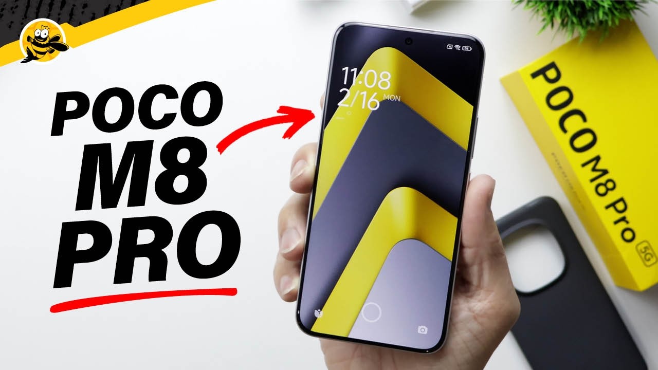 Xiaomi Poco M8 Pro — распаковка, тест батареи и первый обзор!