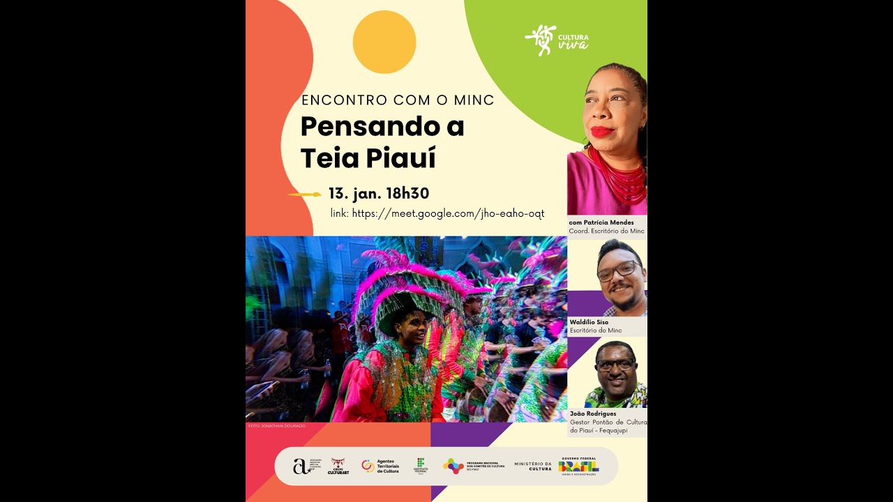 Encontro com o MinC - Pensando a Teia Piauí