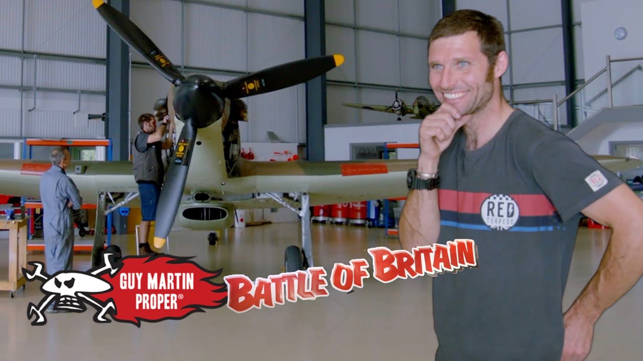 Guy in his element servicing a legendary WW2 Hurricane | Guy Martin Proper