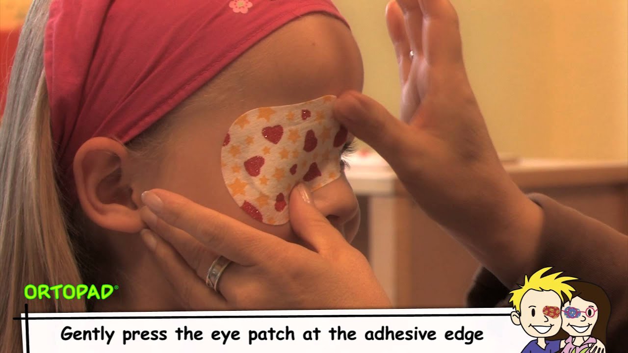 The correct way to apply an eye patch - EyePatch