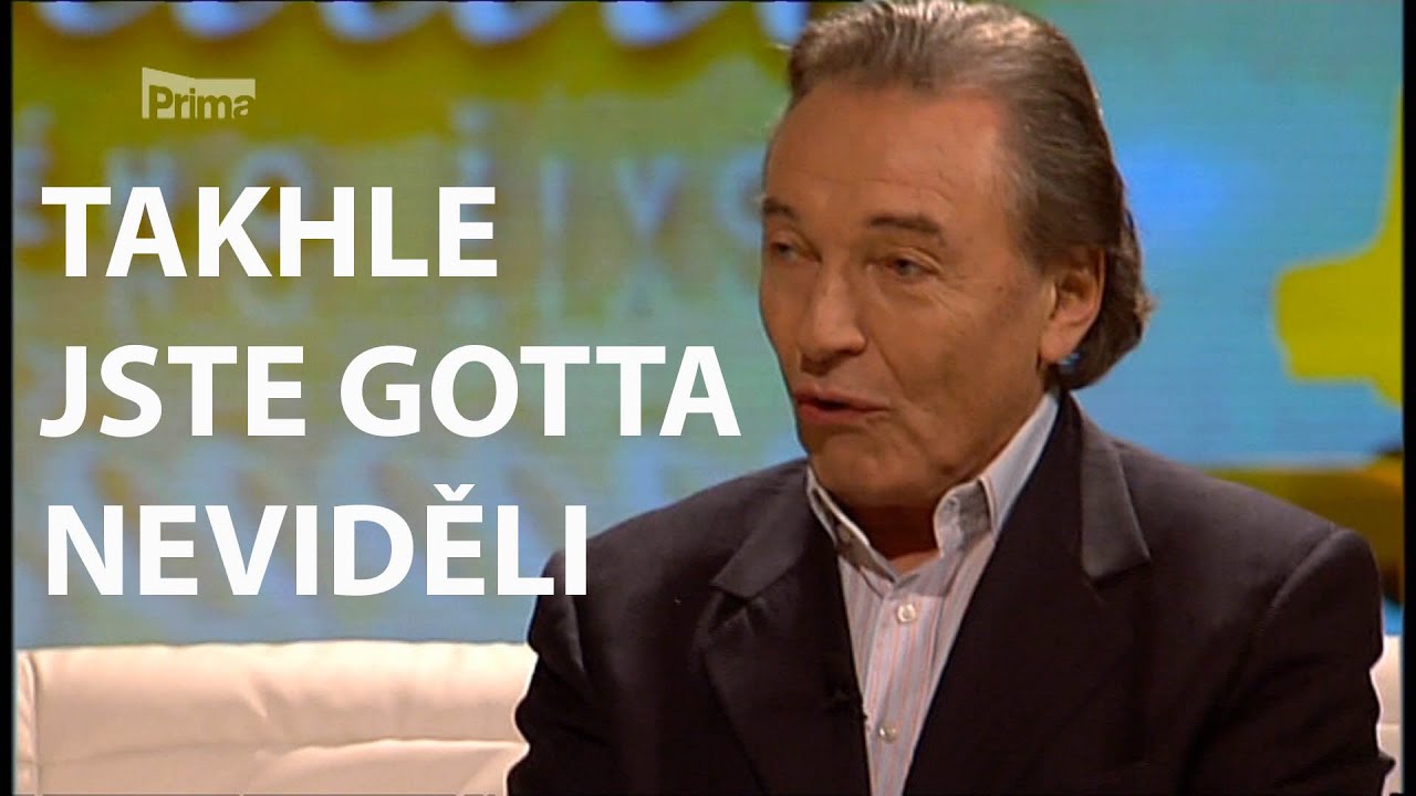 Gott imituje politiky! Bohdalová se válela smíchy!