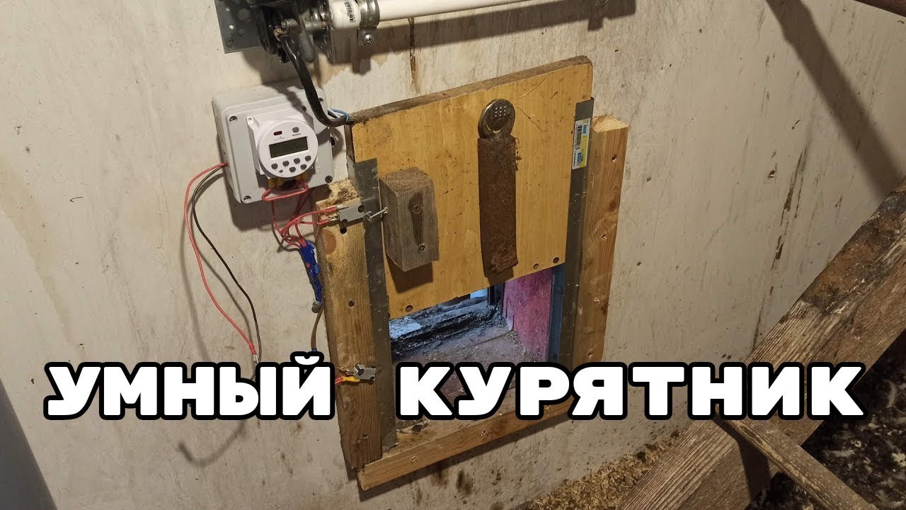 Автоматический лаз/ Умный курятник.