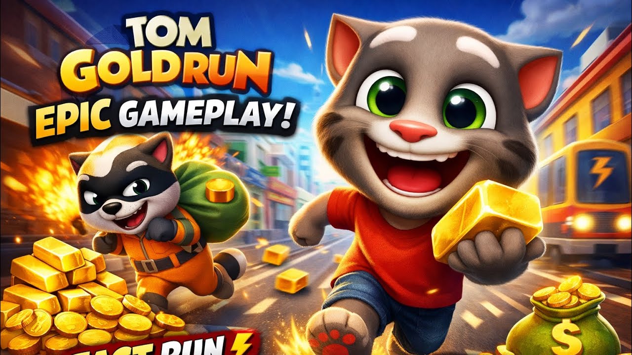👉 Tom Gold Run Gameplay 😍 | Fast Run and Gold Collection #shorts #gameplay #trending 