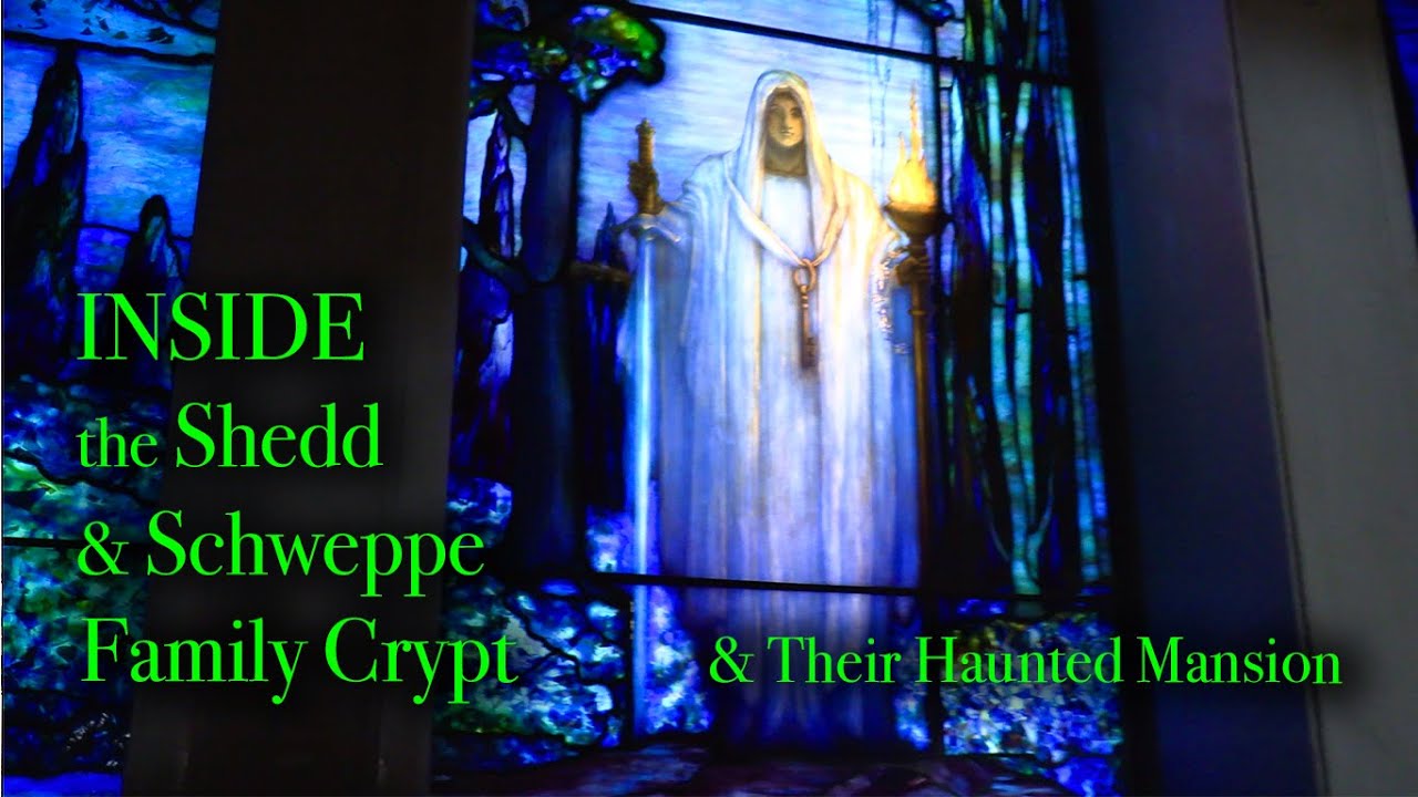 ACCESS INSIDE FAMOUS FAMILY CRYPT - MANSION HAUNTINGS - Sinister end to the Schweppe Family Dynasty