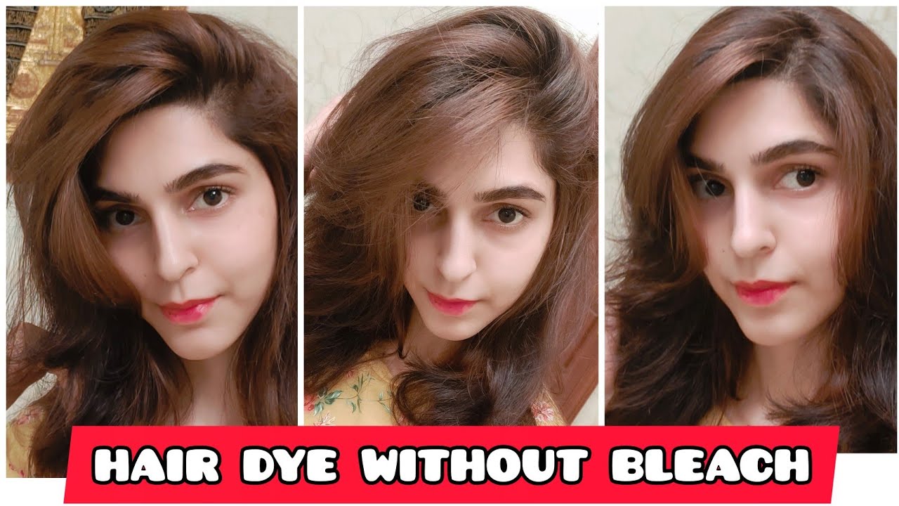 HAIR DYE / COLOUR WITHOUT BLEACH | NO HAIR DAMAGE