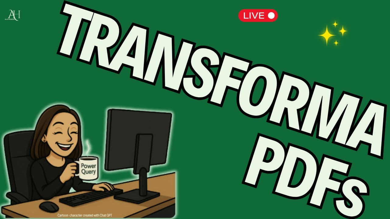 Ejemplo De Cómo Transformar Archivos PDF Con Power Query! 📱