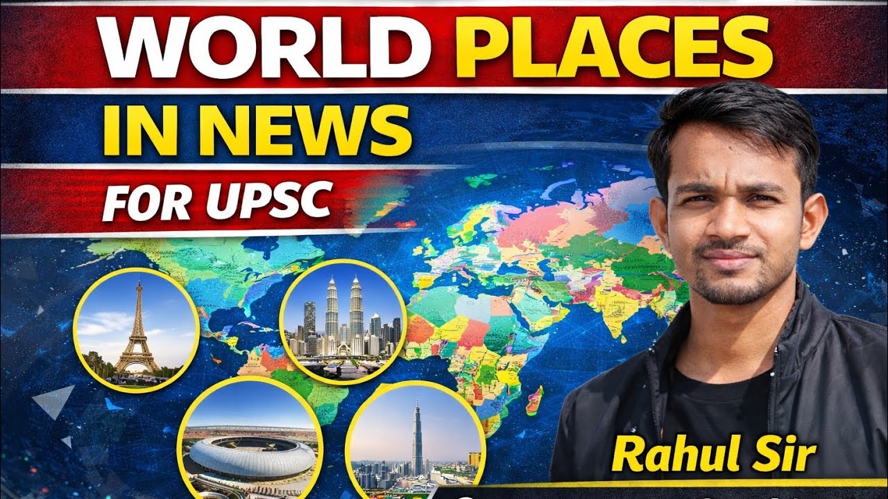 Places in News for UPSC #placesinnews #trending #viral #history #discovery #currentaffairs #ias #yt 