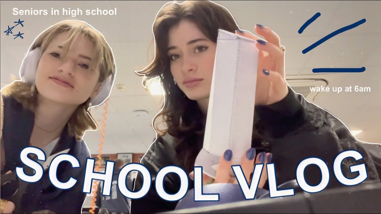 SCHOOL WEEK IN MY LIFE as a senior in high school *senioritis