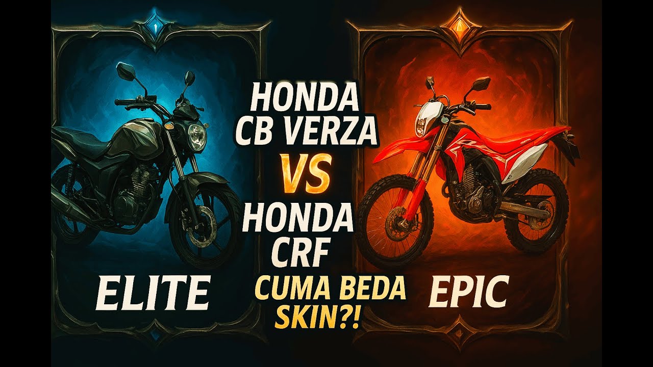 Perbandingan CB Verza vs CRF 150 Terbaru 2025 – Jangan Sampai Salah Pilih Bro! 😱